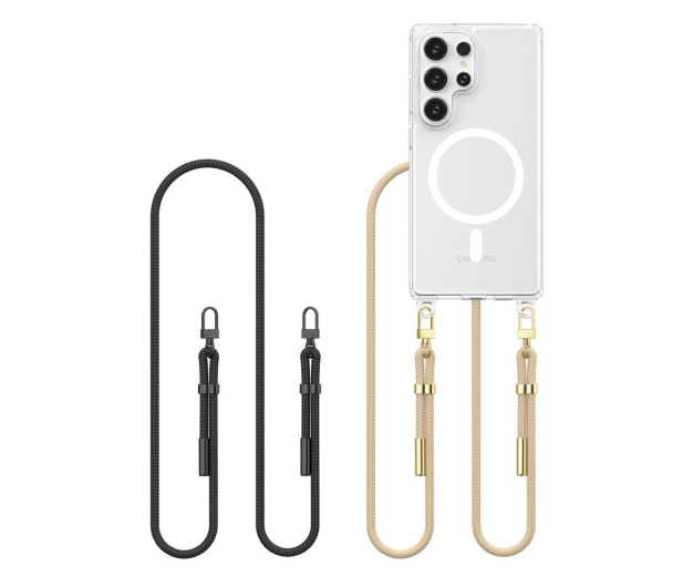 Tech-Protect Flexair Chain Magsafe do Samsung Galaxy S25 Ultra Black & Ta - 1311906 - zdjęcie